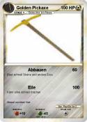 Golden Pickaxe