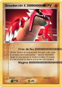 Groudon niv X