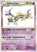 Snake Arceus
