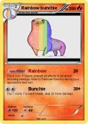 Rainbow bunchie