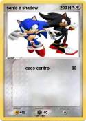 sonic e shadow
