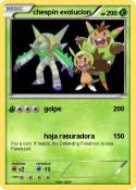 chespin evoluci