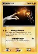 Thunder bolt