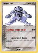 mega x ball