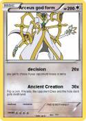 Arceus god form