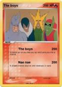 The boys