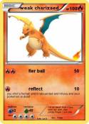 weak charizaed