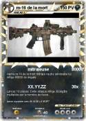 m-16 de la mort