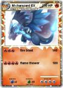 M charazard EX