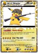 AK 47 Pikachu