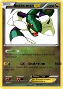 Snake man