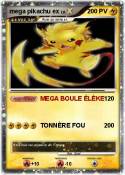 mega pikachu ex