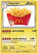 french fries