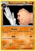 Slaps vs punche