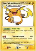 Yoshi's RAICHU