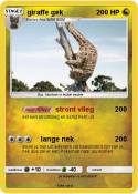 giraffe gek