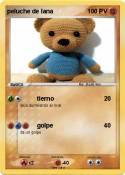 peluche de lana