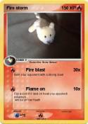 Fire storm