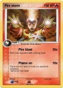 Fire storm