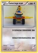 avion lego styl