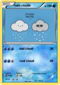 twin clouds