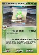 Goofy ahh Yoshi