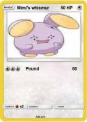 Mimi's whismur