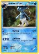 blue smurf cat