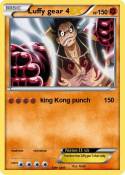 Luffy gear 4