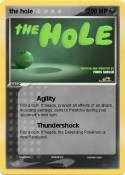 the hole