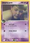 sleeping gavin