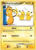 Raichu et les