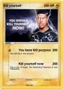 Kill yourself