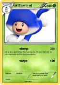 cat Blue toad