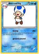 Blue toad big