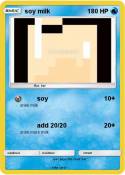 soy milk