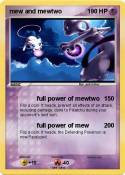 mew and mewtwo