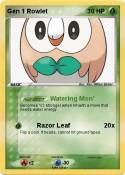 Gen 1 Rowlet
