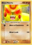 Mean Pikachu