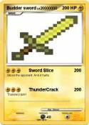 Budder sword