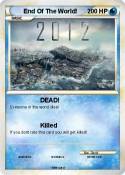 End Of The