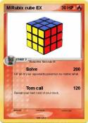 M Rubix cube