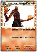 golem de feu
