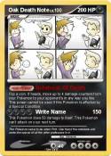 Oak Death Note