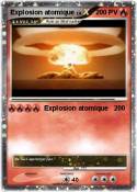 Explosion atomi