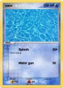 water