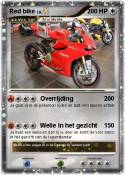 Red bike