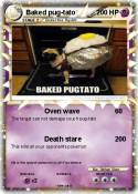 Baked pug-tato