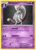 M mewtwo Y