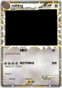 nothing